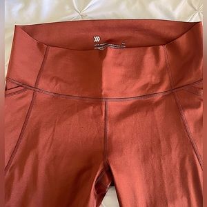 All in Motion Exercise Leggings Burnt Orange Color